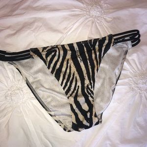 Victoria’s Secret Zebra bikini bottom medium